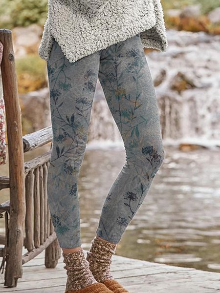 

Skinny Pants, Light gray, Leggings