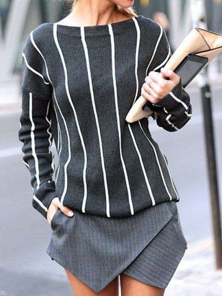 

Yarn/Wool Yarn Basics Sweater, Black-white, Sweaters & Cardigans