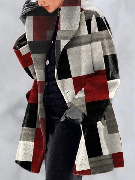 

Casual Loosen Overcoat, Multicolor, Outerwear