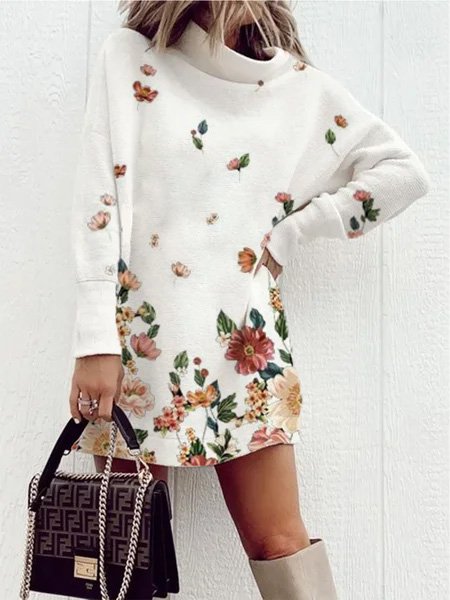 

Casual Cotton Dresses, White, Mini Dresses
