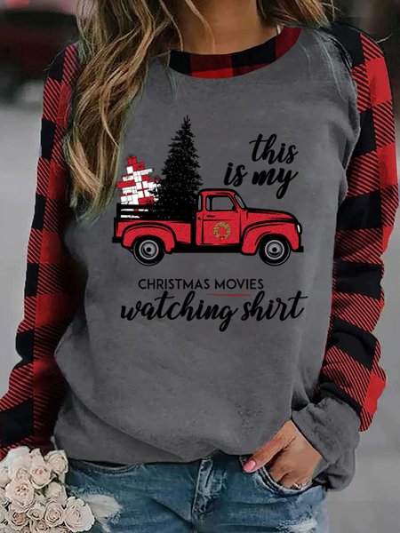 

Christmas Regular Fit Sweatshirt, Gray, Hoodies&Sweatshirts