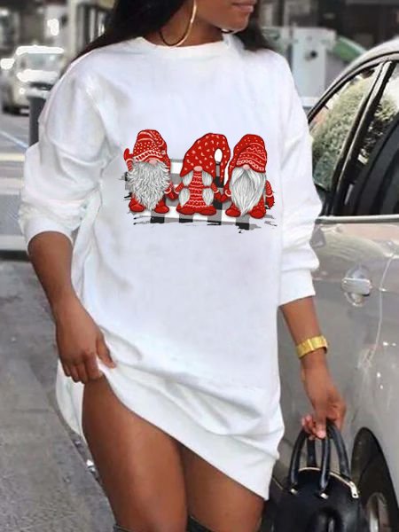 

Gonna Casuale, Bianco, Mini Dresses