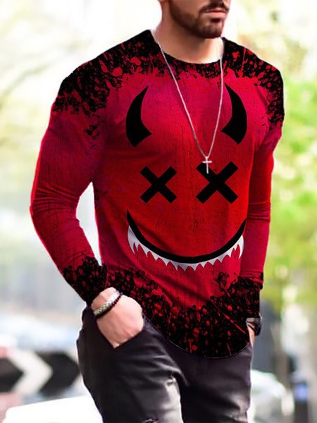

Crew Neck Casual T-shirt, T-shirt