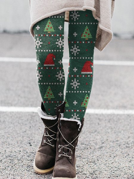 

Magro Pantaloni, Verde, Leggings