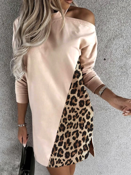 

Leopard Casual Dresses, Mini Dresses