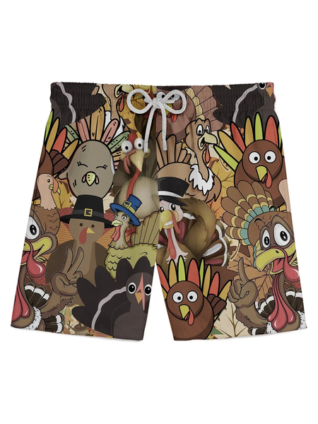 

Animal Pants, Multicolor, Men's shorts