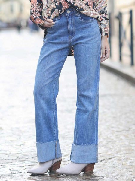 

Loosen Pants, Blue, Pants