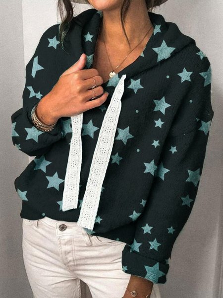 

Loosen Casual Shirts & Tops, Black, Tops