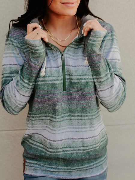

Striped Sweatshirt, Green, Hoodies & Sweatshirts