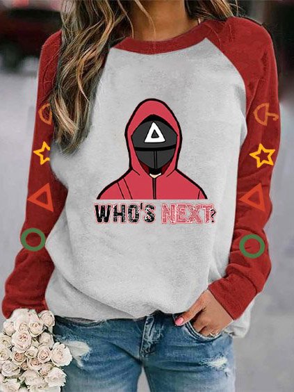 

Squid GameLoosen Sweatshirt, As picture, Hoodies & Sweatshirts