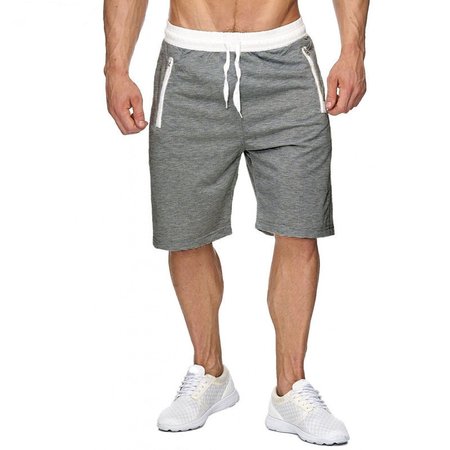 

Cotton Vintage Pants, Gray, Men's shorts