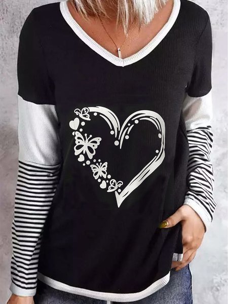 

Casual Shirts & Tops, Black-white, Tops