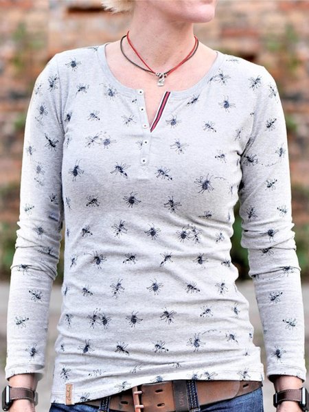 

Animal Shirts & Tops, Gray, Tees & T-shirts