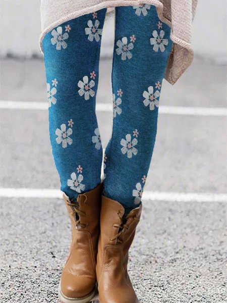 

Leggings, Blue, Leggings