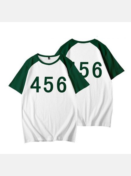 

Casual Crew Neck Short Sleeve Shirts & Tops, Color4, T-shirts