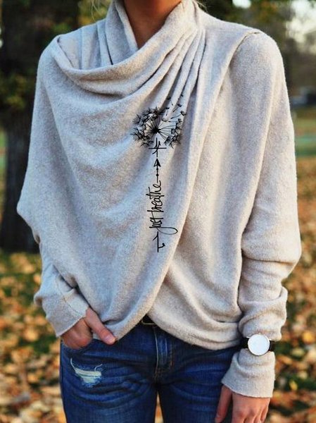 

Cotton Blends Shirt & Top, Light gray, Tops