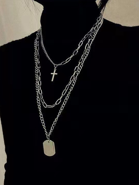 

Necklace, Silver, Necklaces