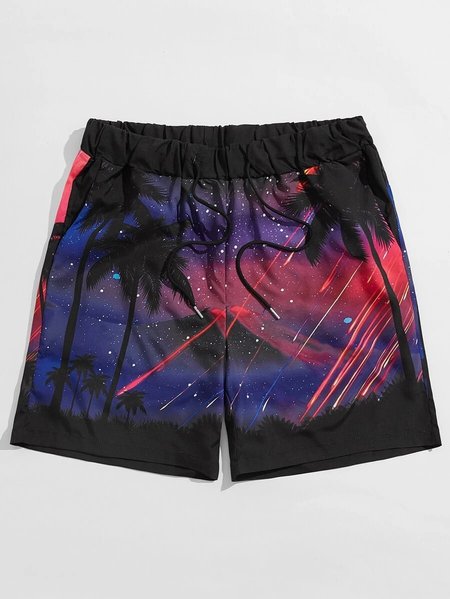 

Beach Pants, As picture, Men's shorts