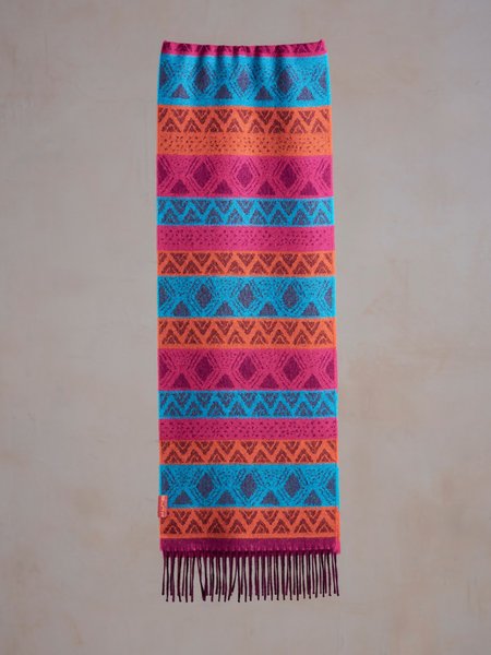 

Colorful Ethnic Style Warm Sscarf Shawl, As picture, Scarves&Gloves