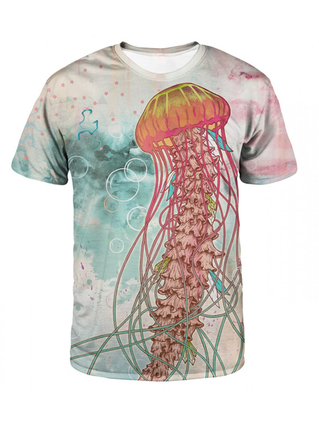 

Casual Short Sleeve Crew Neck Shirts & Tops, Multicolor, Men's t-shirts