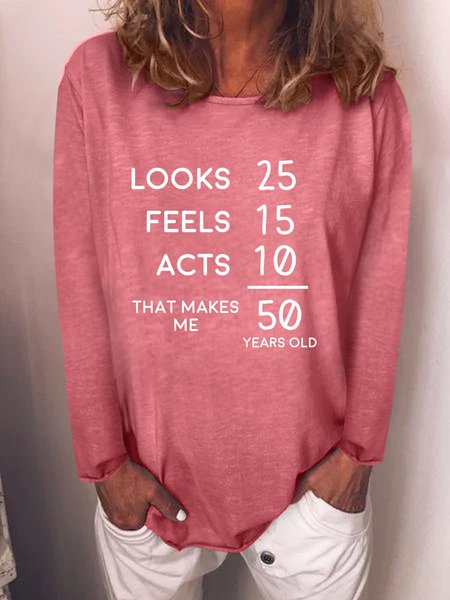 

Looks 25 Feels 15 Acts 10 Print Shirts & Tops, Pink, Hoodies&Sweatshirts