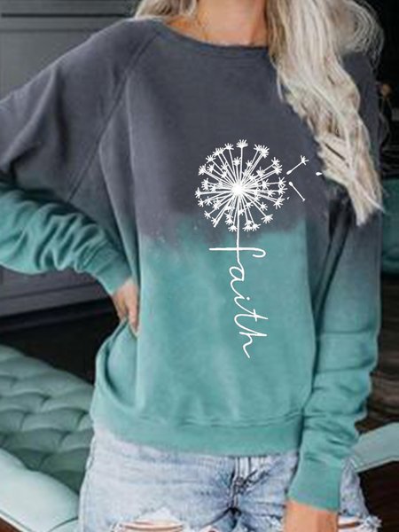 

Dandelion Regular Fit Casual Sweatshirt, Multicolor, Hoodies & Sweatshirts