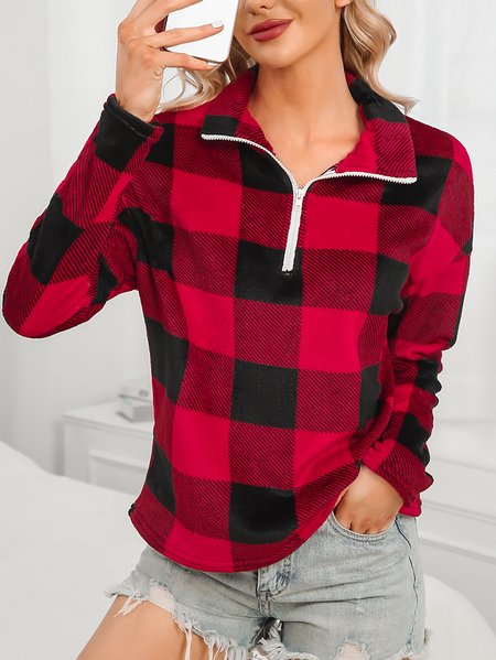 

Off Shoulder Basics Shirts & Tops, Red-black, Tops
