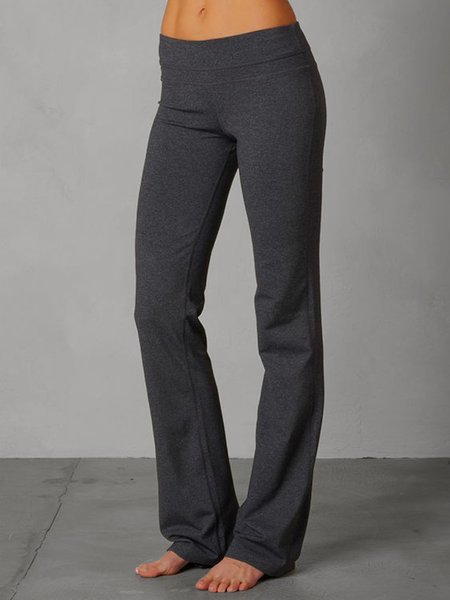 

Tinta unita Pantaloni, Nero, Pants