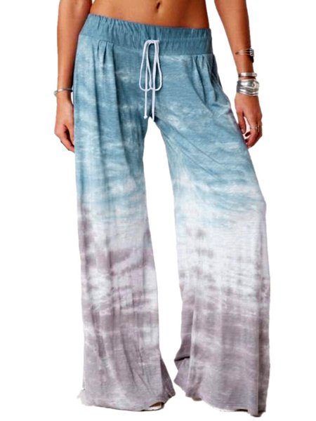 

Ombre Cotton Pants, Sky blue, Pants