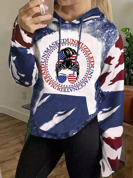 

Casual Abstract Sweatshirt, Multicolor, Sweatshirts & Hoodies