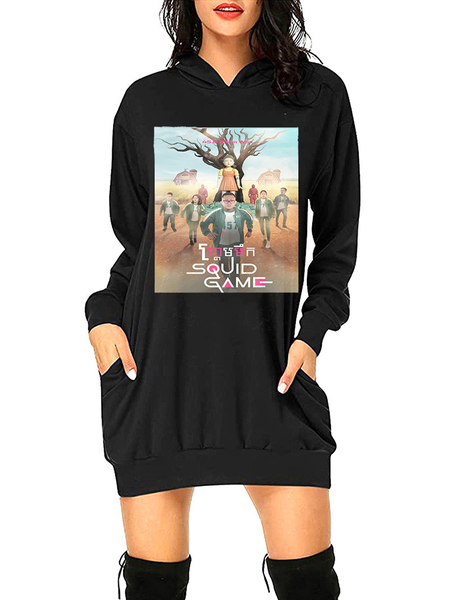 

Cotton Blends Loosen Sweatshirt, Hoodies & Sweatshirts