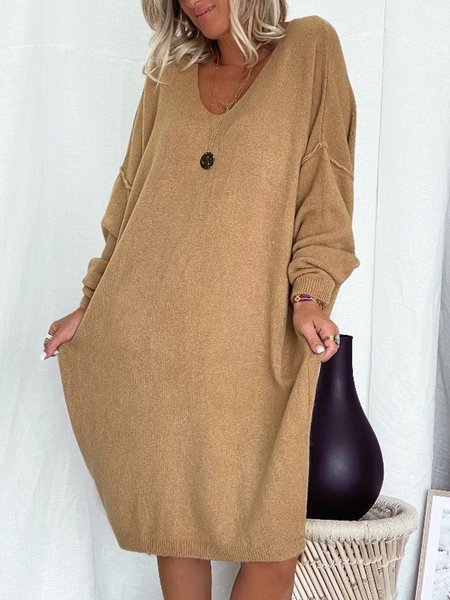 

Casual Dresses, Khaki, Midi Dresses