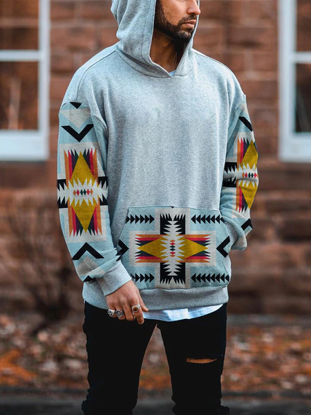 

Long Sleeve Casual Cotton Sweatshirt, As picture, Hoodies&Sweatshirts