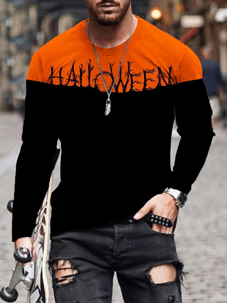 

Casual Long Sleeve Shirts & Tops, Black, T-shirt