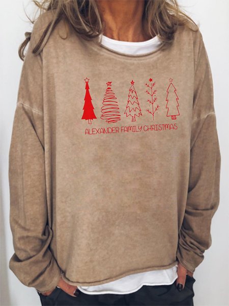 

Christmas Sweatshirt, Khaki, Hoodies&Sweatshirts