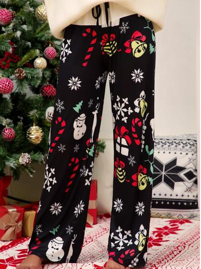 

Casual Loosen Pants, Black, Pants