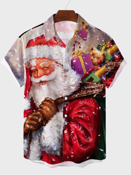 

Casual Short Sleeve Shirts & Tops, As picture, Shirts