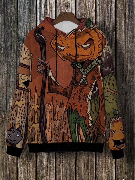 

Halloween Vintage Sweatshirt, As picture, Hoodies&Sweatshirts