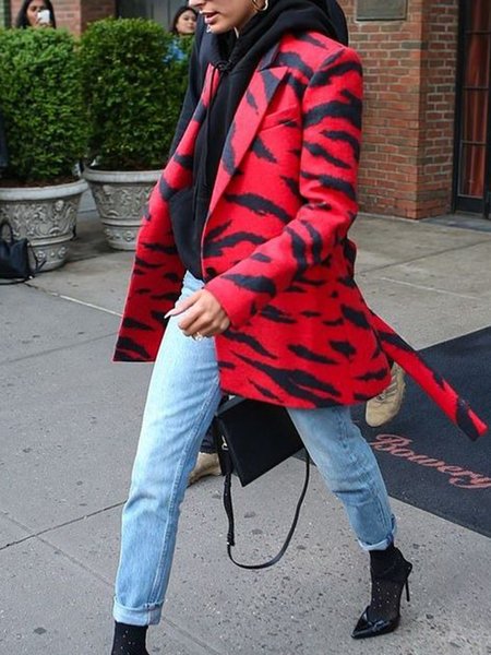 

Simple Outerwear, Red, Blazers