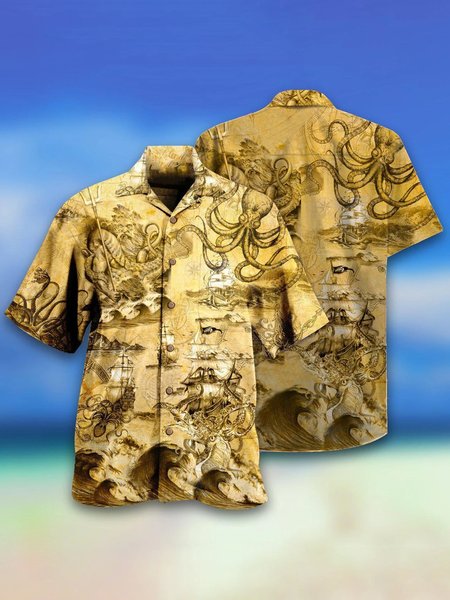 

Outdoor Short Sleeve Short sleeve shirt, As picture, Shirts ＆ Blouse