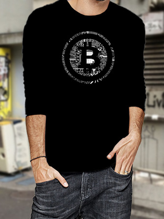 

Long Sleeve Casual Crew Neck Shirts & Tops, Black, T-shirt