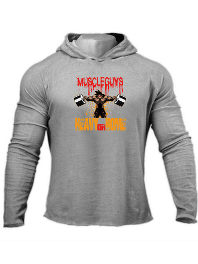 

Long Sleeve Cotton Shirts & Tops, Gray, Hoodies