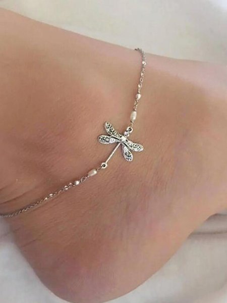 

Vintage Casual Vacation Anklets, As picture, Anklets