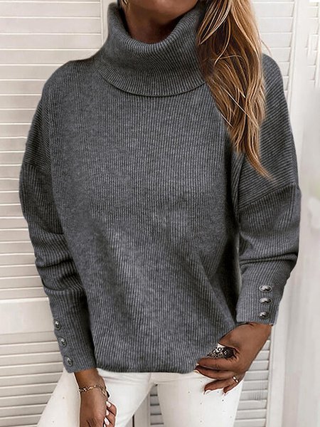 

Off Shoulder Loose Top, Gray, Tops