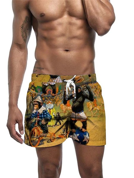 

Vacation Pants, As picture, Men's shorts