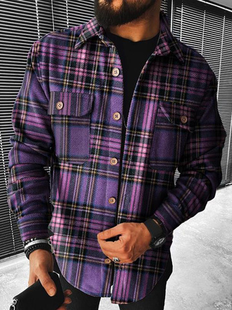 

Long Sleeve Casual Shirts & Tops, Purple, Shirt