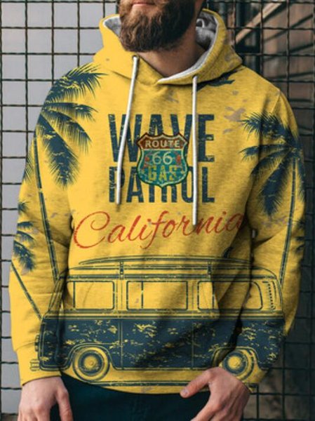 

Hooded Long Sleeve Cotton Sweatshirt, Color6, Hoodies