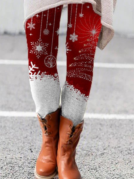

Casuale Pantaloni, Rosso, Leggings