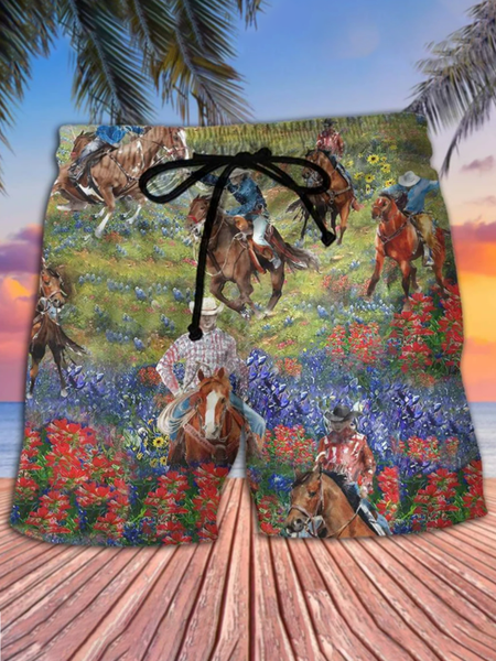 

Animal Pants, Multicolor, Men's shorts