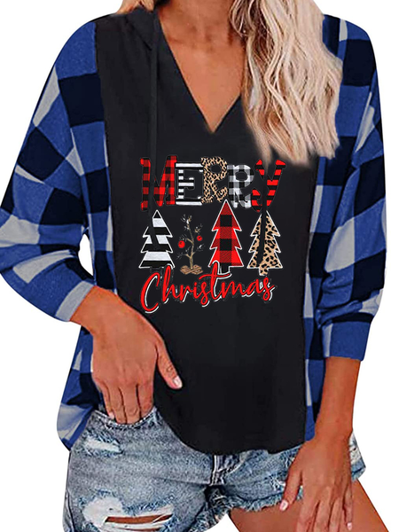 

Loosen Casual Shirts & Tops, Blue, Tops